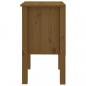 Preview: Nachttisch Honigbraun 40x35x61,5 cm Massivholz Kiefer
