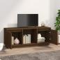 Preview: TV-Schrank Honigbraun 110,5x35x44 cm Massivholz Kiefer