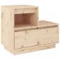 Preview: Nachttisch 60x34x51 cm Massivholz Kiefer