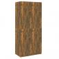 Preview: Kleiderschrank Räuchereiche 90x52x200 cm Holzwerkstoff