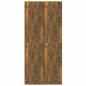 Preview: Kleiderschrank Räuchereiche 90x52x200 cm Holzwerkstoff