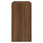Preview: Hängeschrank Braun Eichen-Optik 80x31x60 cm Holzwerkstoff