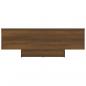 Preview: Couchtisch Braun Eichen-Optik 85x55x31 cm Holzwerkstoff