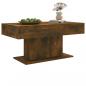 Preview: Couchtisch Räuchereiche 96x50x45 cm Holzwerkstoff