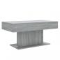Preview: Couchtisch Grau Sonoma 96x50x45 cm Holzwerkstoff