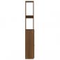 Preview: Badschrank Braun Eichen-Optik 25x26,5x170 cm Holzwerkstoff