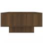 Preview: Couchtisch Braun Eichen-Optik 105x55x32 cm Holzwerkstoff