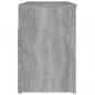 Preview: Schuhbank Grau Sonoma 105x30x45 cm Holzwerkstoff