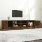 Preview: TV-Schränke 2 Stk. Räuchereiche 80x35x36,5 cm Holzwerkstoff