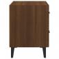 Preview: Nachttische 2 Stk. Braun Eichen-Optik 40x35x47,5 cm