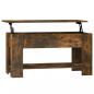 Preview: Couchtisch Räuchereiche 101x49x52 cm Holzwerkstoff