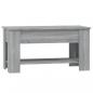 Preview: Couchtisch Grau Sonoma 101x49x52 cm Holzwerkstoff