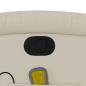 Preview: Massagesessel mit Relaxfunktion, Kunstleder, Creme
