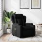 Preview: ARDEBO.de - Massage-Relaxsessel, schwarzer Stoff