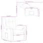 Preview: Relaxsessel Schwarzer Stoff