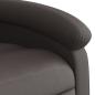 Preview: Relaxsessel Dunkelbraun Echtleder