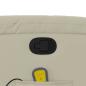 Preview: Massagesessel mit Relaxfunktion, Kunstleder, Creme