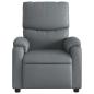 Preview: Massagesessel Relaxsessel Grau Kunstleder