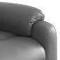 Preview: Massagesessel Relaxsessel Grau Kunstleder
