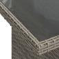 Preview: 11-teiliges Gartensofa-Set mit Kissen, grau, Polyrattan