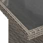 Preview: 10-teiliges Gartensofa-Set mit Kissen, grau, Polyrattan