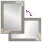 Preview: Badezimmermöbel Set Wandmontiert 2 pcs Grau 62 x 33 x 58 cm