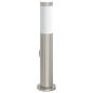 Preview: Pollerleuchte mit Auslass 50 cm Edelstahl IP44