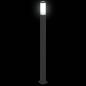 Preview: Pollerleuchte 110 cm Schwarz IP44