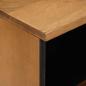 Preview: TV-Schränk Hellbraun 70 x 33 x 46 cm massives Mangoholz