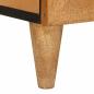 Preview: TV-Schränk Hellbraun 70 x 33 x 46 cm massives Mangoholz