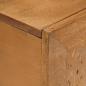 Preview: Couchtisch Hellbraun 100 x 54 x 40 cm massives Mangoholz