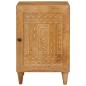 Preview: Badezimmer Schrank Wandmontiert Hellbraun 38 x 33,5 x 160 cm