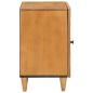 Preview: Badezimmer Schrank Wandmontiert Hellbraun 38 x 33,5 x 160 cm