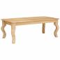 Preview: ARDEBO.de - Couchtisch Braun 100 x 55 x 40 cm massives Mangoholz