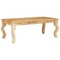 Preview: Couchtisch Braun 100 x 55 x 40 cm massives Mangoholz