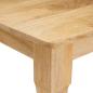 Preview: Couchtisch Braun 100 x 55 x 40 cm massives Mangoholz
