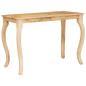 Preview: ARDEBO.de - Couchtisch Braun 100 x 55 x 77 cm massives Mangoholz