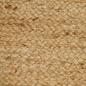 Preview: Teppich Beige 100 x 152 cm Jute