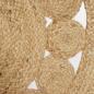Preview: Teppich Beige 100 x 152 cm Jute
