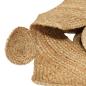 Preview: Teppich Beige 100 x 152 cm Jute