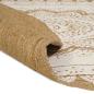 Preview: Teppich Braun 100 x 152 cm Jute