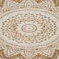 Preview: Teppich Braun 152 x 245 cm Jute