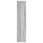 Preview: Badezimmerschrank mit Rollenhalter Grau Sonoma 20,5x20x90 cm
