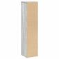 Preview: Badezimmerschrank mit Rollenhalter Grau Sonoma 20,5x20x90 cm