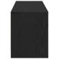 Preview: TV-Schrank Eiche schwarz 102x30x37,5 cm Holzwerkstoff