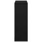 Preview: Wandregal Eiche Schwarz 104x20x58,5 cm Holzwerkstoff