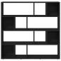 Preview: Bücherschrank/Raumteiler Eiche schwarz 105x24x102 cm