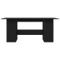 Preview: Esstisch Schwarze Eiche 180x90x76 cm Holzwerkstoff