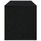 Preview: TV-Schrank Schwarze Eiche 120x34x37 cm Holzwerkstoff