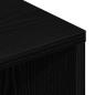 Preview: TV-Schrank Schwarze Eiche 120x34x37 cm Holzwerkstoff